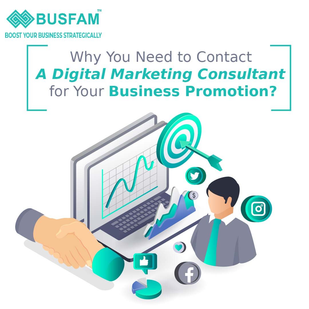 Why You Need to Contact A Digital Marketing Consultant for Your Business Promotion?