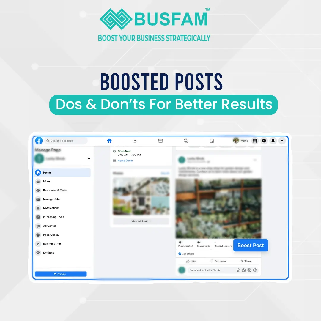 Boosted Posts: Dos and Don’ts for Better Results