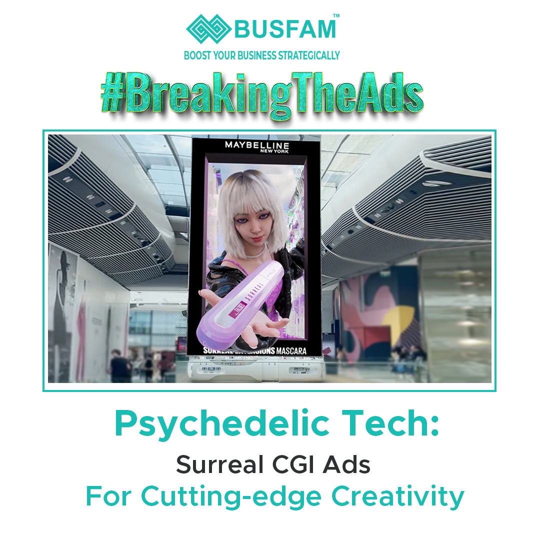 Psychedelic Tech: Surreal CGI Ads for Cutting-Edge Creativity