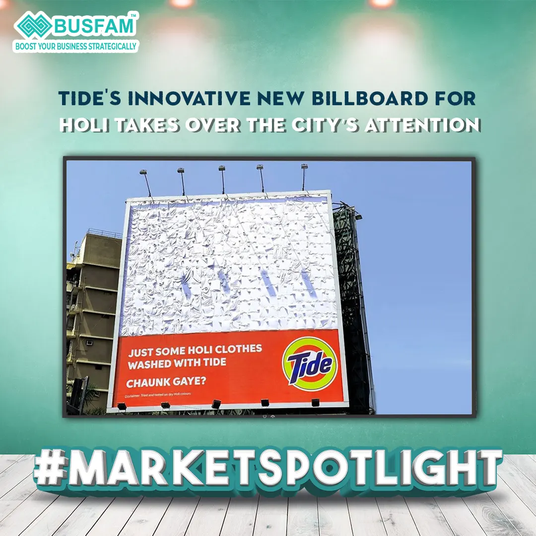 Tide's Innovative New Billboard | Social Media Marketing Agency