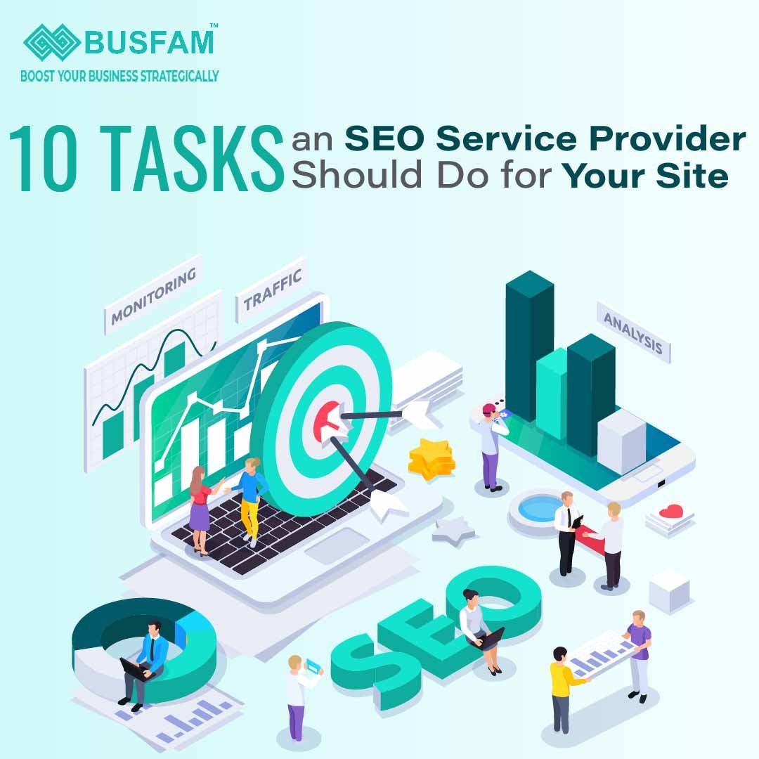 10 Tasks an SEO Service Provider Should Do for Your Site