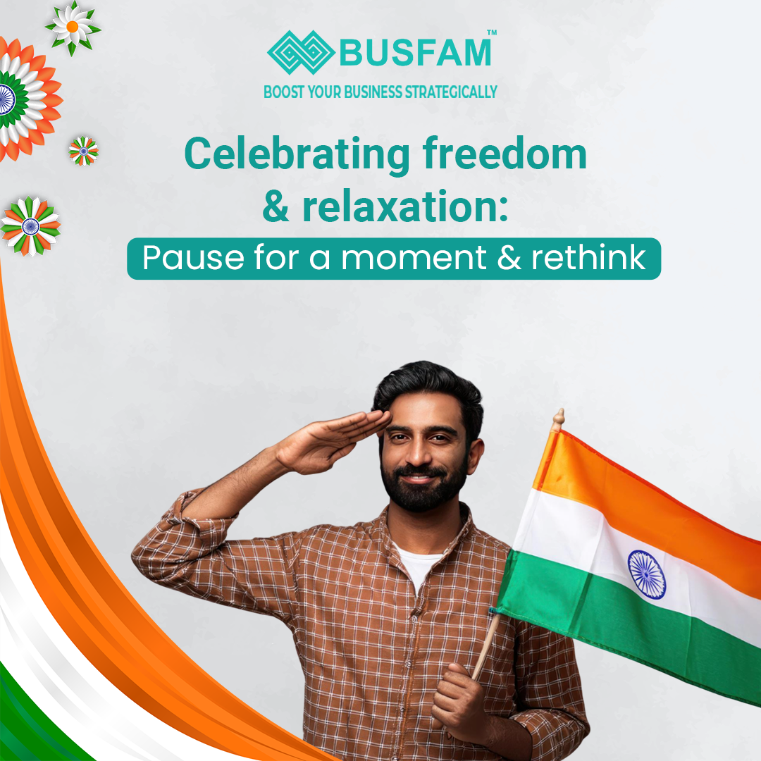 Celebrating Freedom and Relaxation Pause for a Moment and Rethink